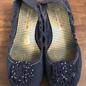 Women's Well Worn American Eagle Slip On Ballerina Flats Size 8
